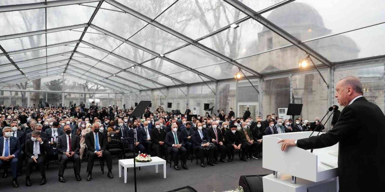 Cumhurbaşkanı Recep Tayyip Erdoğan 2. Yeditepe Bienali’nde konuştu