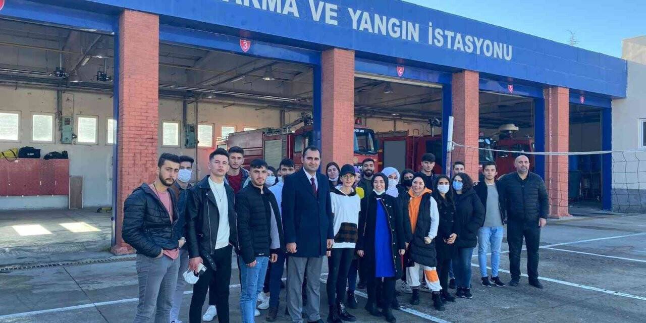 NEVÜ öğrencilerinden DHMİ Kapadokya Hava Limanına Teknik Gezi