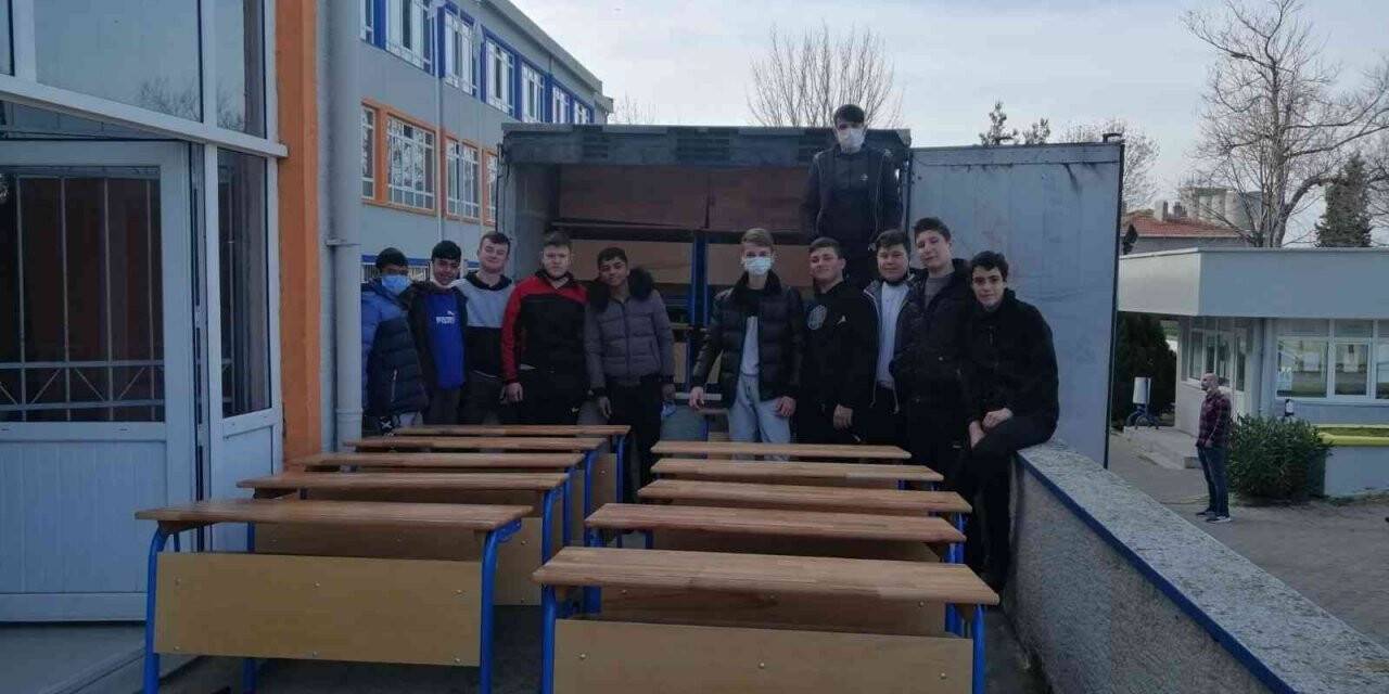 Meslek lisesinden ekonomiye destek