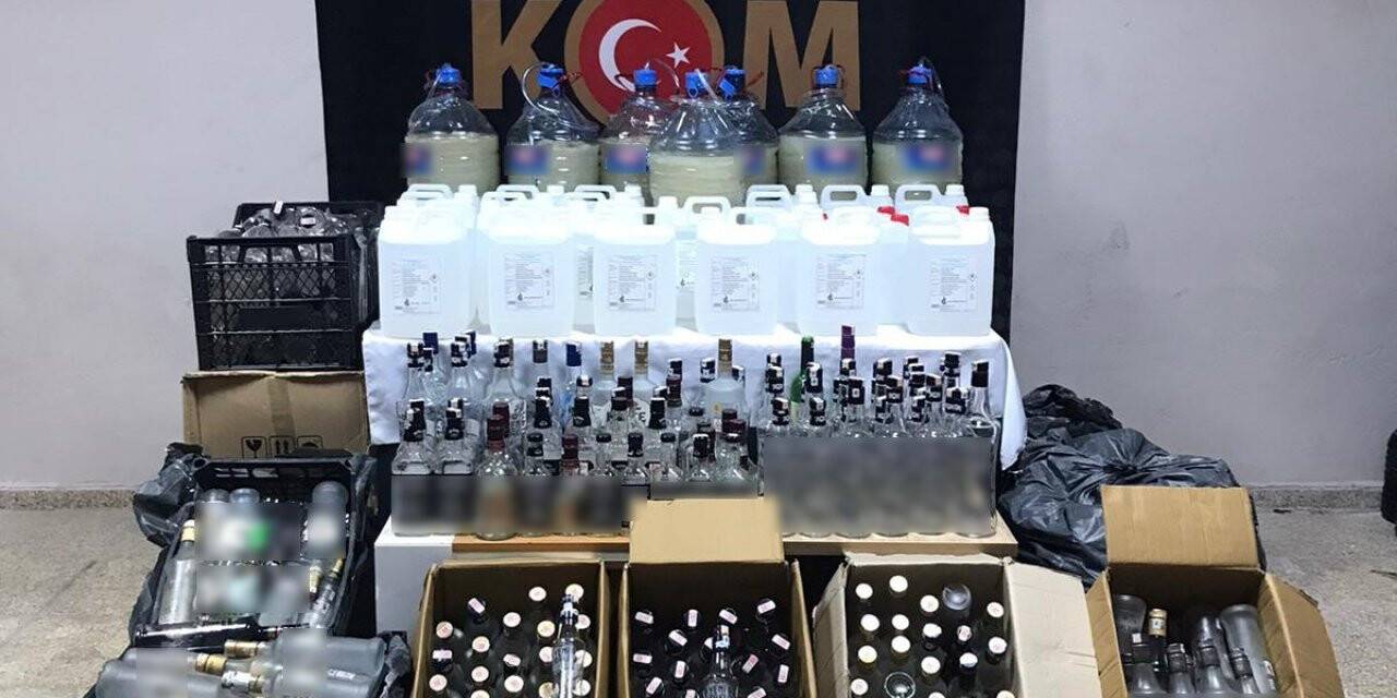 Edirne ve İstanbul’da eş zamanlı sahte içki operasyonu