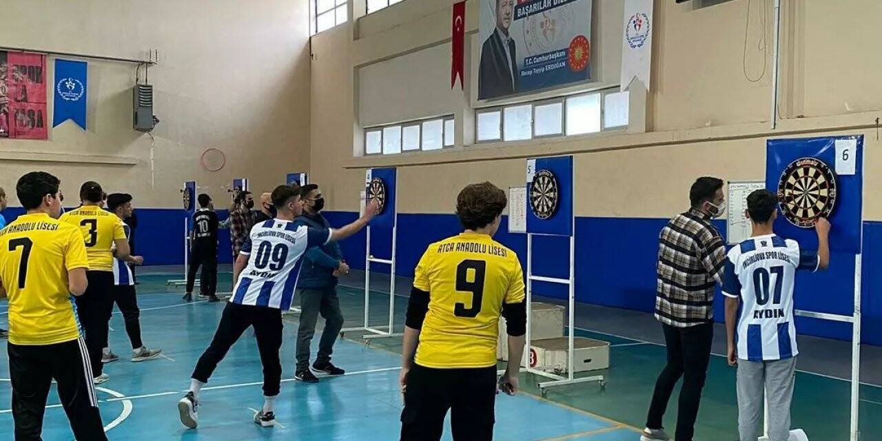 Aydın’da Gençler Dart Turnuvası sona erdi
