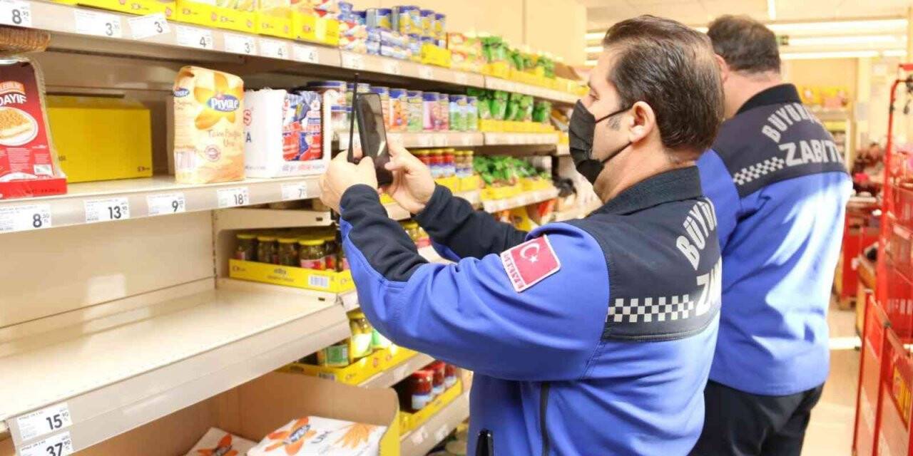 Gebze’de marketler denetlendi