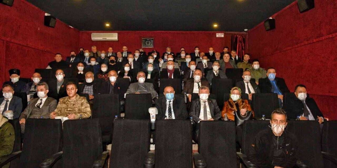 Kilis protokolü ‘Kesişme; İyi ki Varsın Eren’ filmini izledi