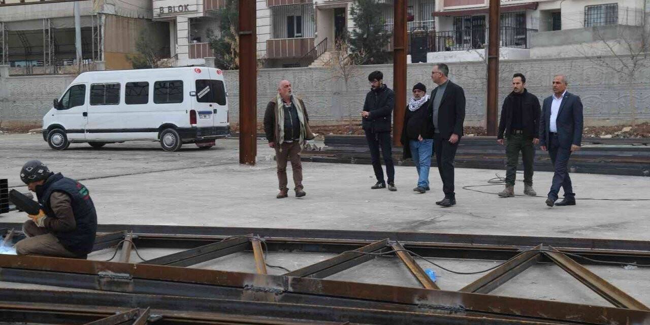 Eyyübiye’de çalışmalar yerinde incelendi