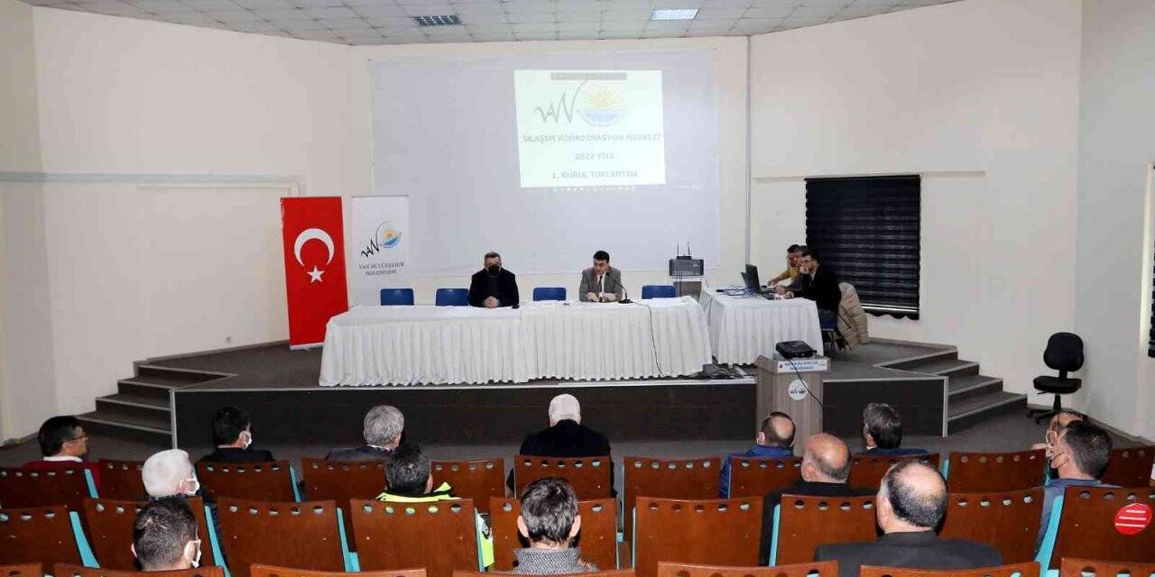 Van’da 2022’nin ilk UKOME toplantısı yapıldı