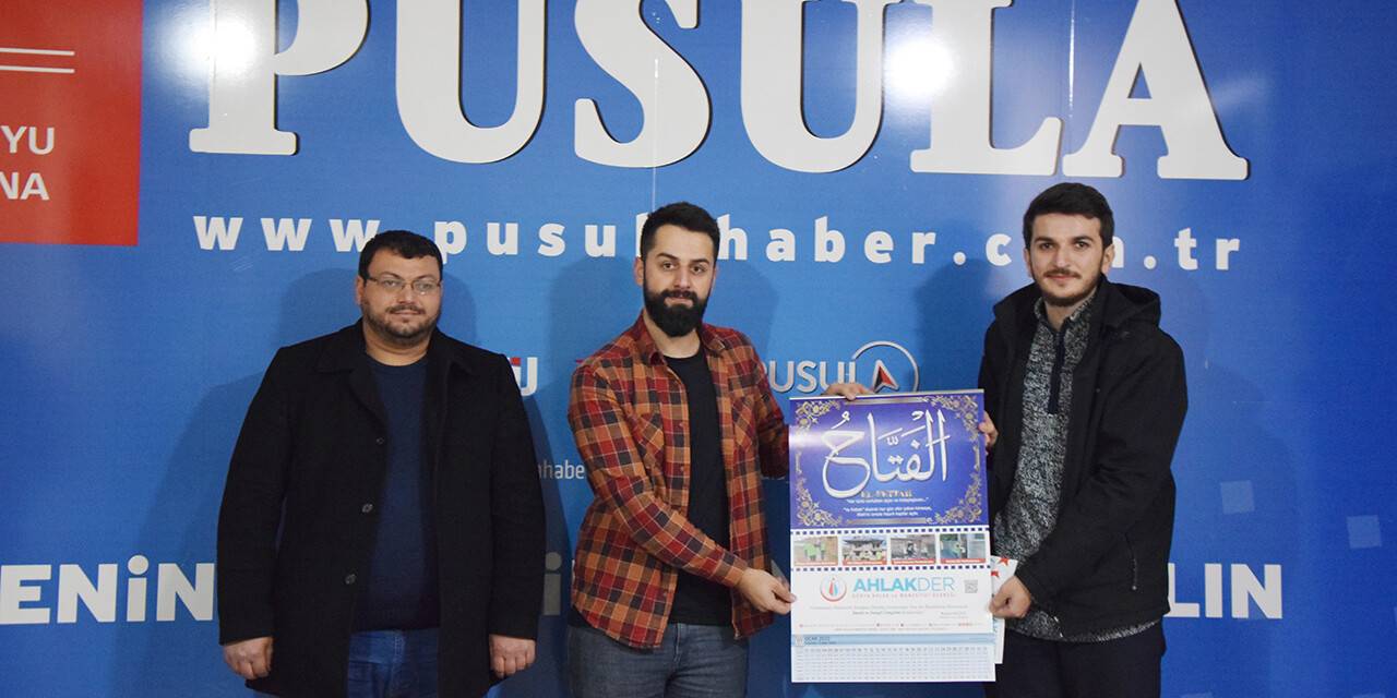 Dünya Ahlak ve Maneviyat Derneği'nden Pusula'ya ziyaret