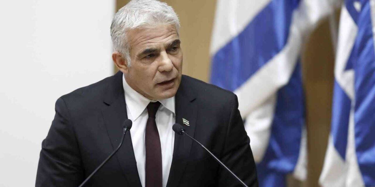 İsrail Başbakanı Lapid: Hedefimiz Filistinlilerle ayrılmak