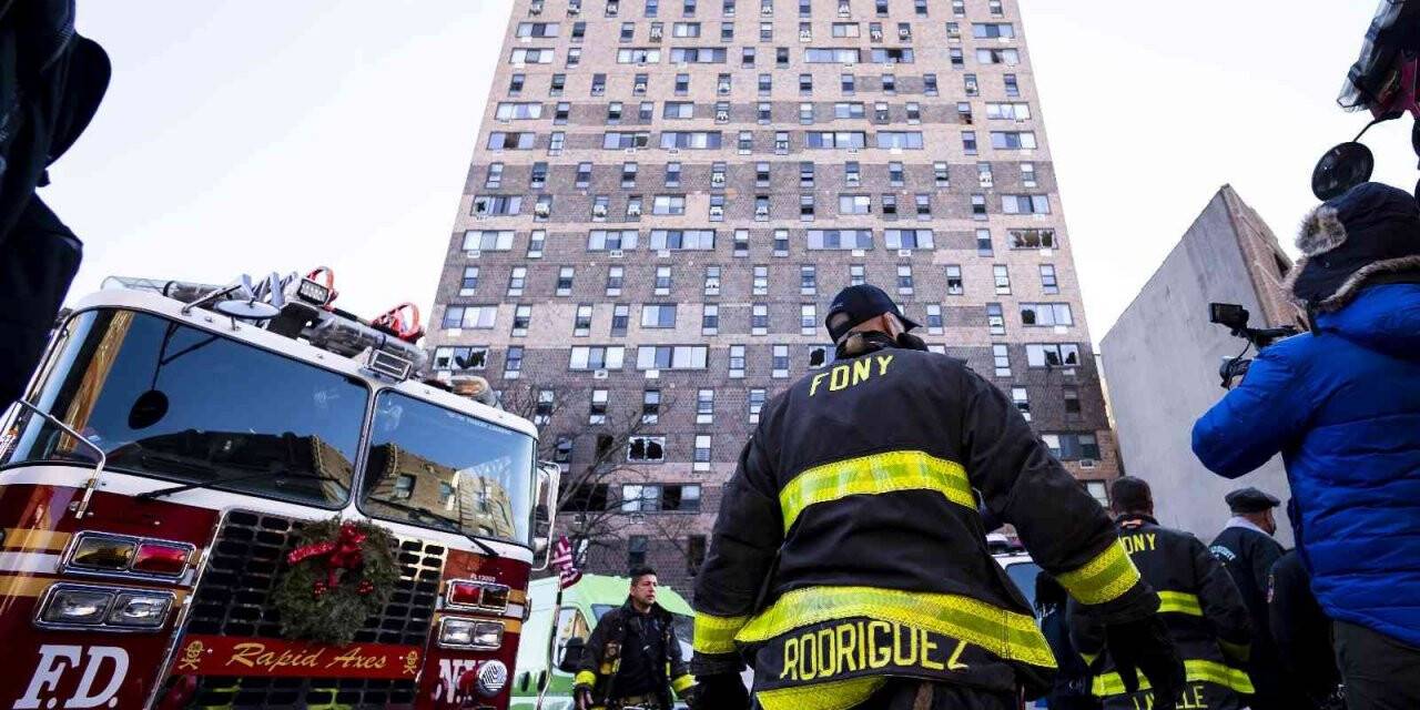 ABD’de 19 katlı apartmanda çıkan yangında ölü sayısı 17 olarak güncellendi