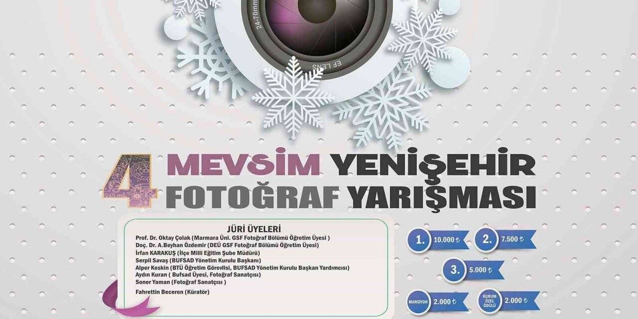 Dört Mevsim Yenişehir fotoğraf yarışması başlıyor