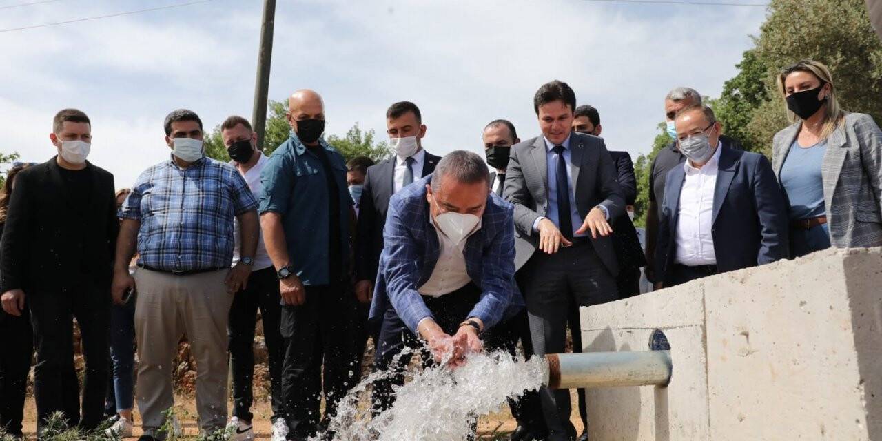 Büyükşehir’den 2021 yılında 22 milyon TL’lik sulama projesi