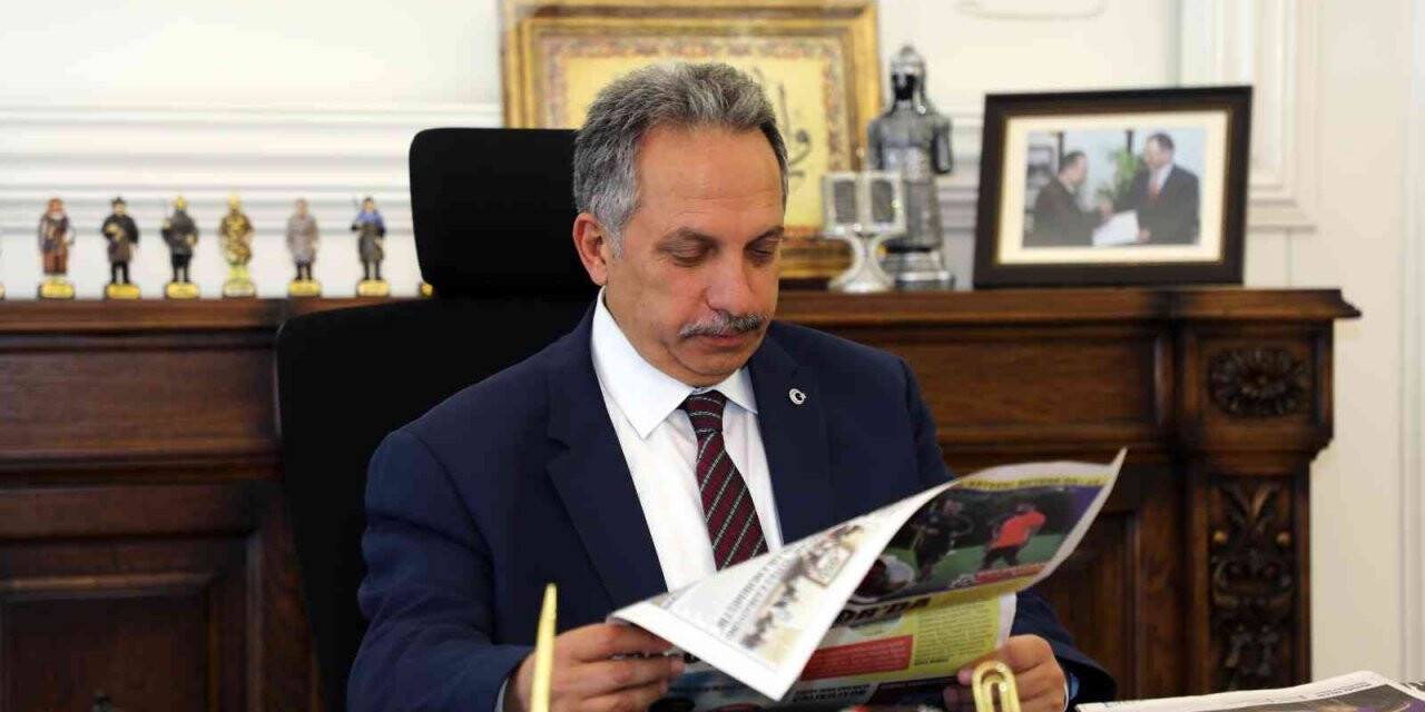 Başkan Yalçın: "Gazetecilik kamuoyunun haber alma hakkını yerine getiren bir meslektir"