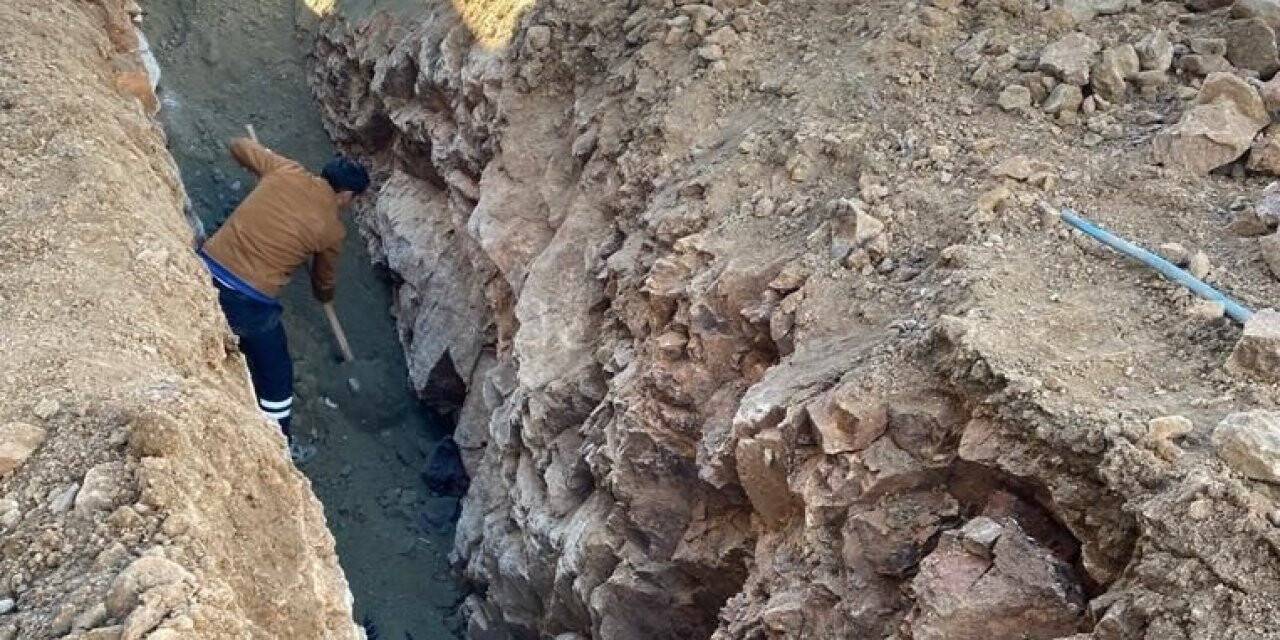 Çermik’te kanalizasyon hattında çalışmalar tamamlandı