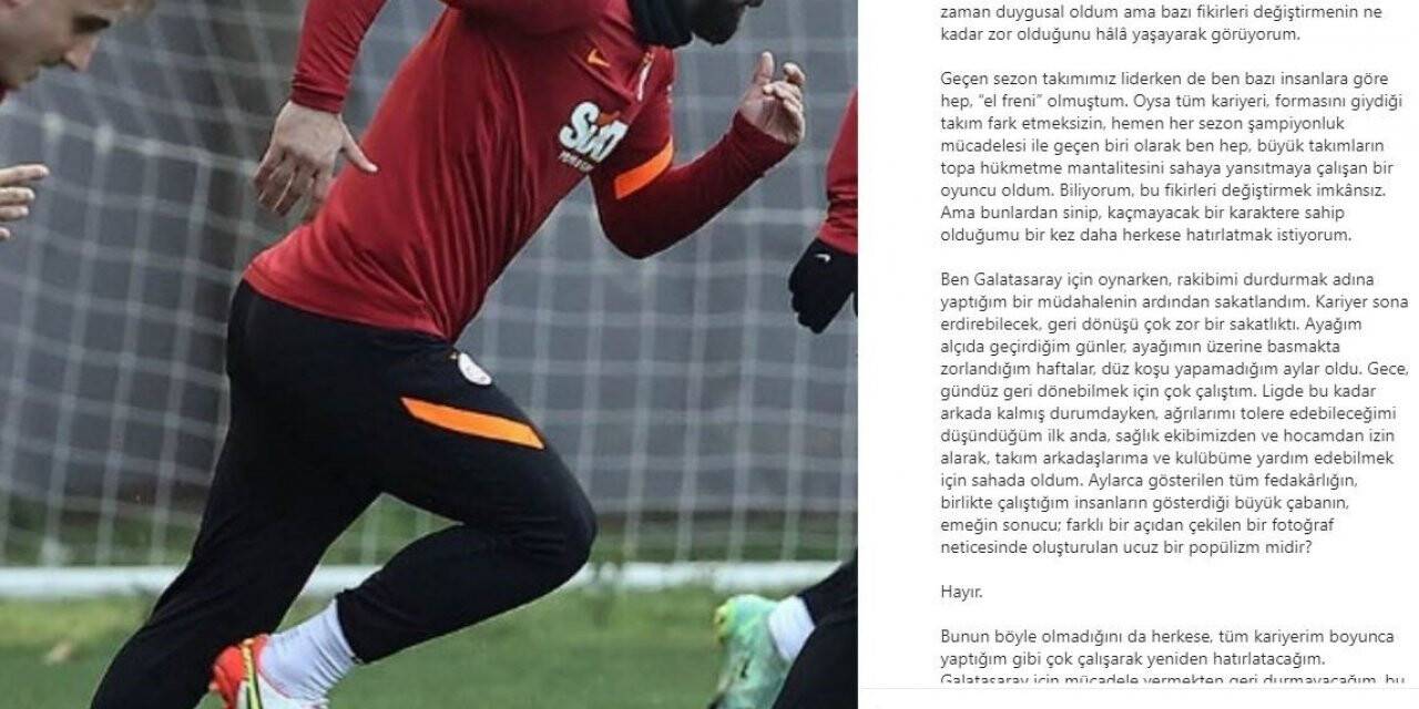Arda Turan: "Galatasaray için mücadele vermekten geri durmayacağım"