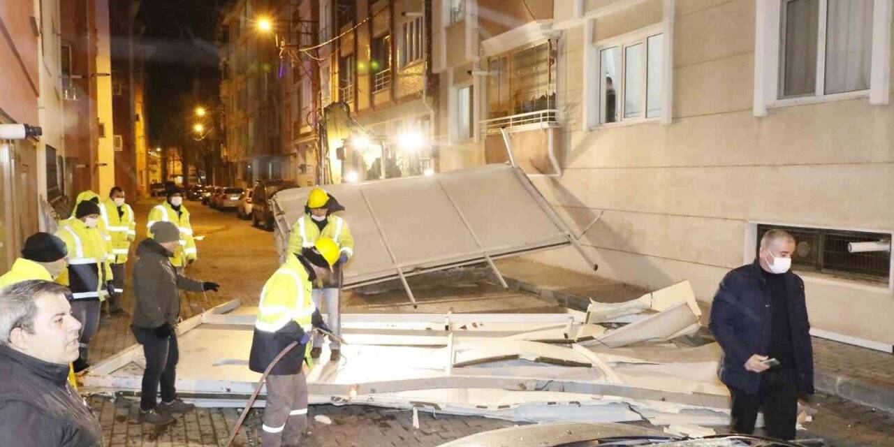 Kırklareli’de eğitime fırtına engeli