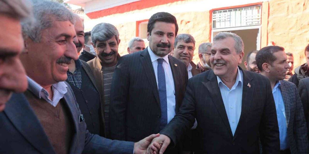 Başkan Beyazgül Suruç’ta devam eden çalışmaları inceledi