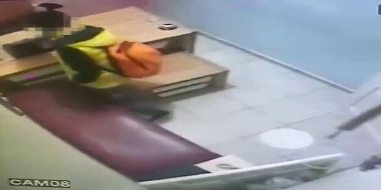 Şişli’de hırsızlık anı kamerada