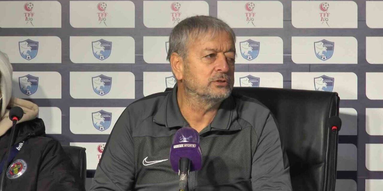 BB Erzurumspor - Menemenspor maçının ardından