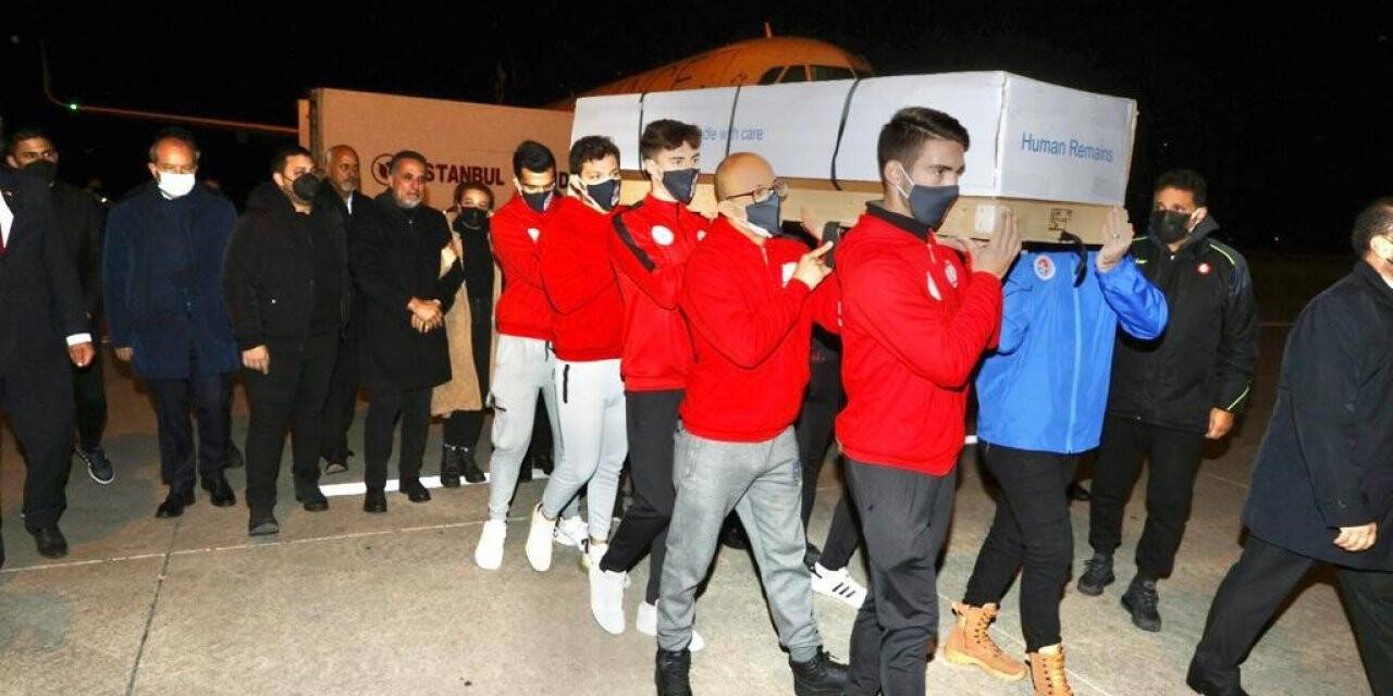 ABD’de hayatını kaybeden Kıbrıslı Türk dağcının cenazesi KKTC’ye getirildi