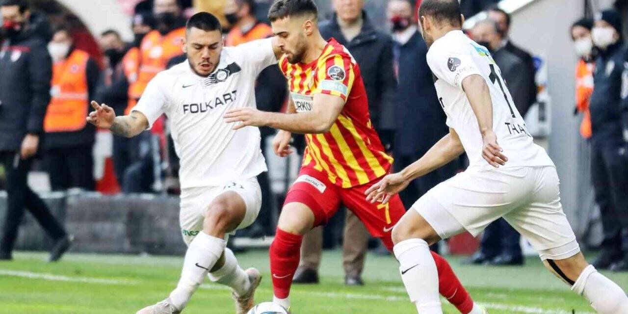 Kayserispor Altay karşısında ilk kez kazandı