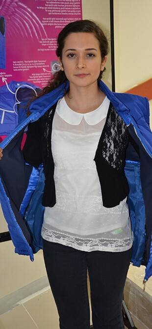 Düşüp yaralanmalara karşı hava yastıklı yelek üretti