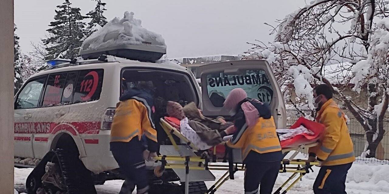 Seydişehir’de paletli ambulanslar acil hastalar için göreve hazır