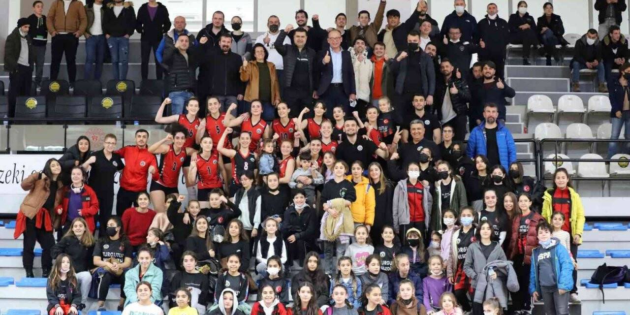 Filede Turgutlu Belediyespor rüzgarı esti
