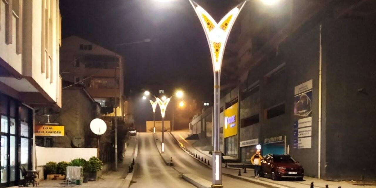 Derince’de aydınlatma düzenlemeleri tamamlandı