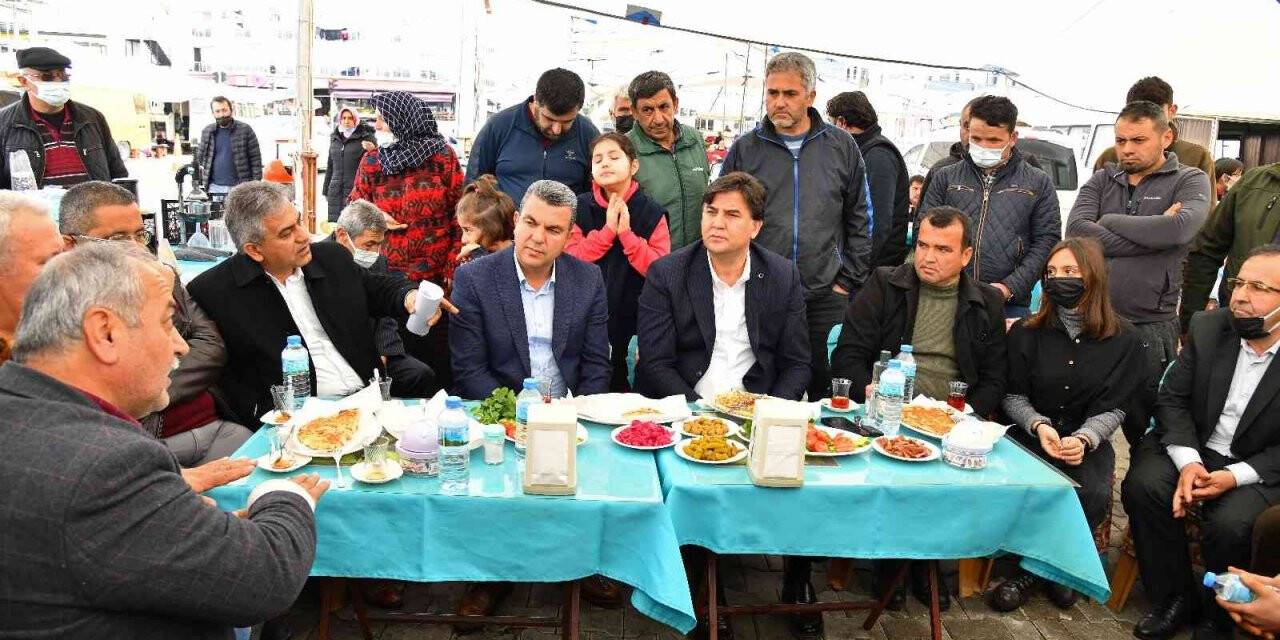Karaca, Pazarcılar Odası Başkan Adayları ile bir araya geldi