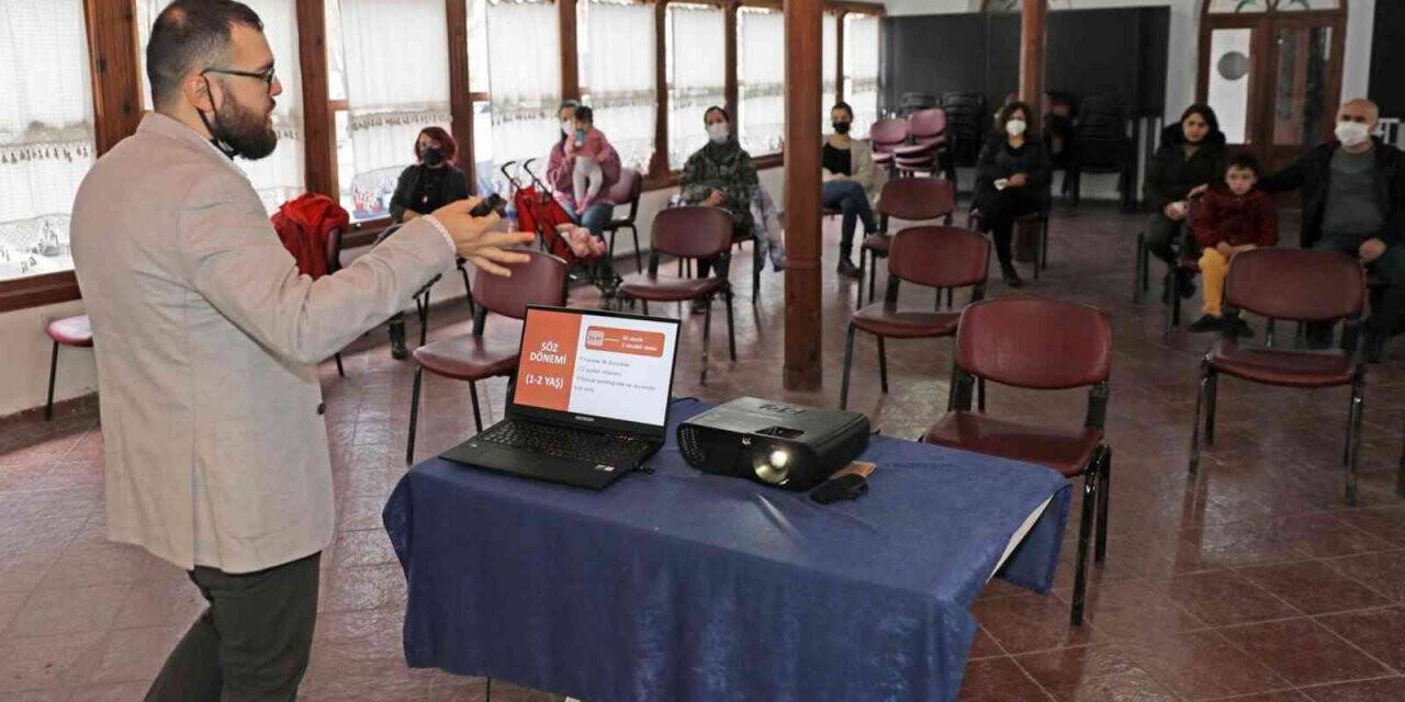 Pandemide çocukların dil gelişimi eğitim semineri