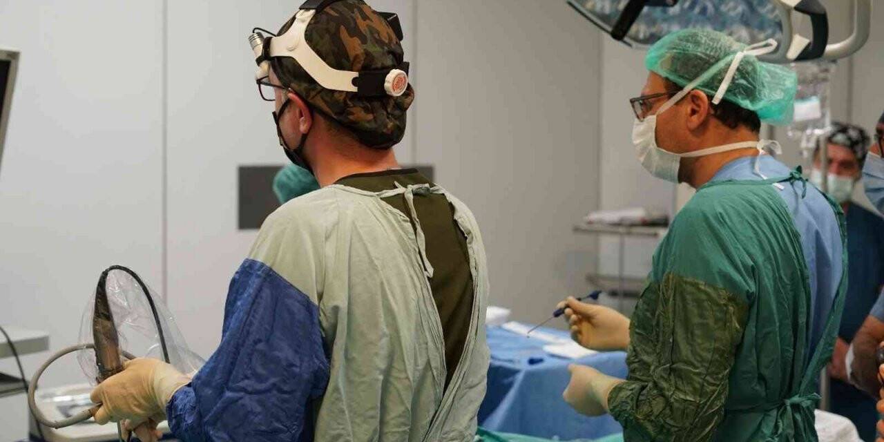 20 dakikalık işlem ile sağlığına kavuştu