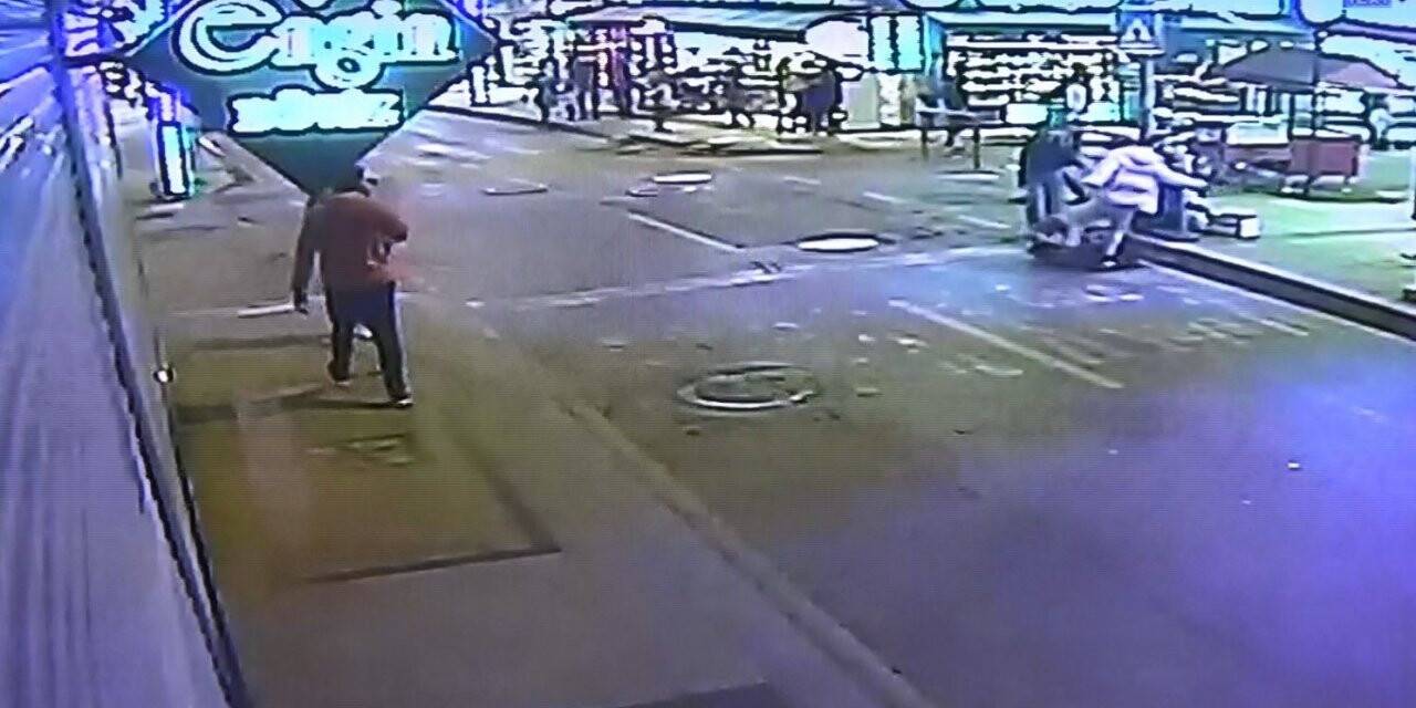 Şehrin göbeğinde böyle dehşet saçtılar