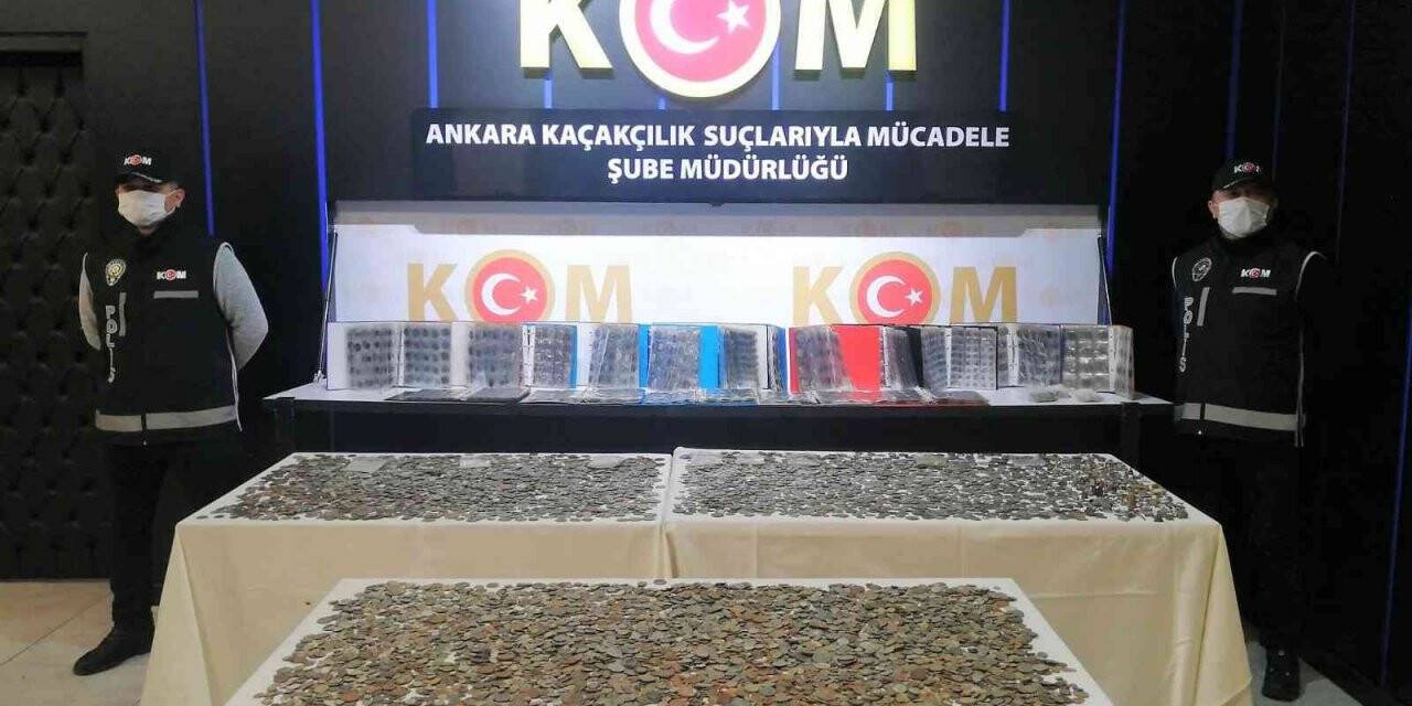 Başkent polisinden dev tarihi eser operasyonu