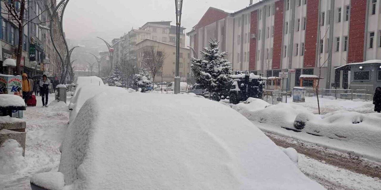 Hakkari’de kar yağışı etkisini sürdürüyor