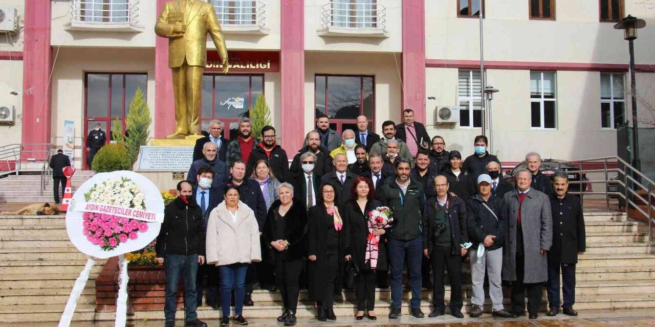 Aydın’da ’10 Ocak Çalışan Gazeteciler Günü’ kutlandı