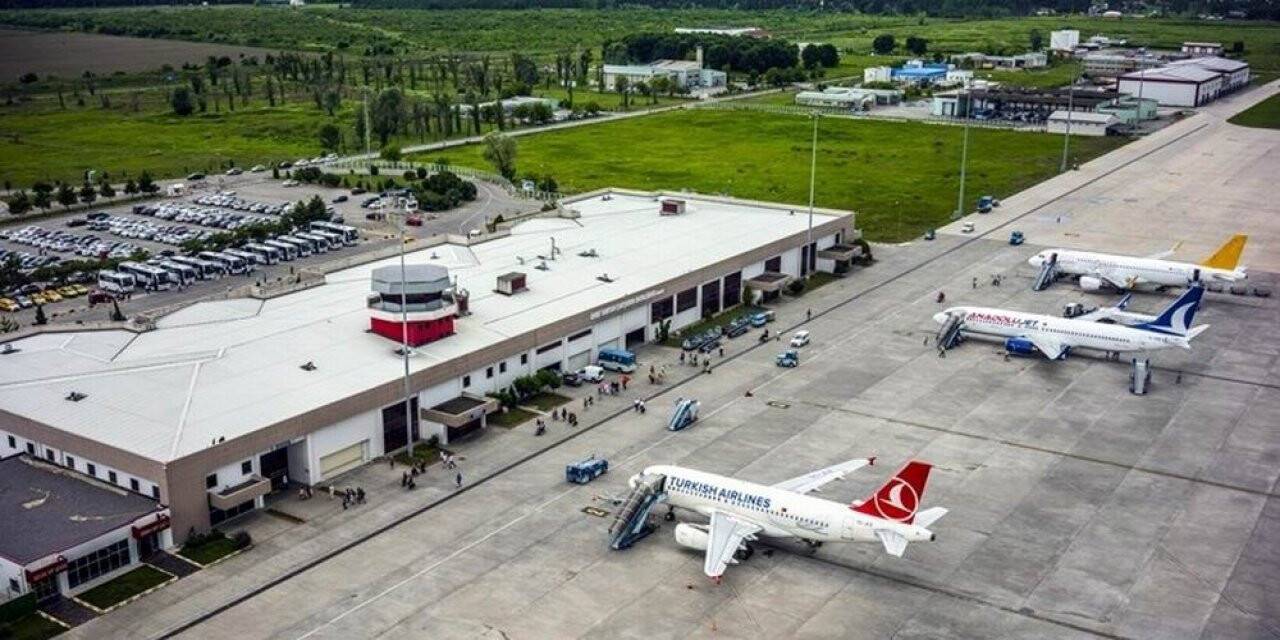 Samsun Havalimanı’nda 2021’de yolcu sayısı yüzde 32 arttı