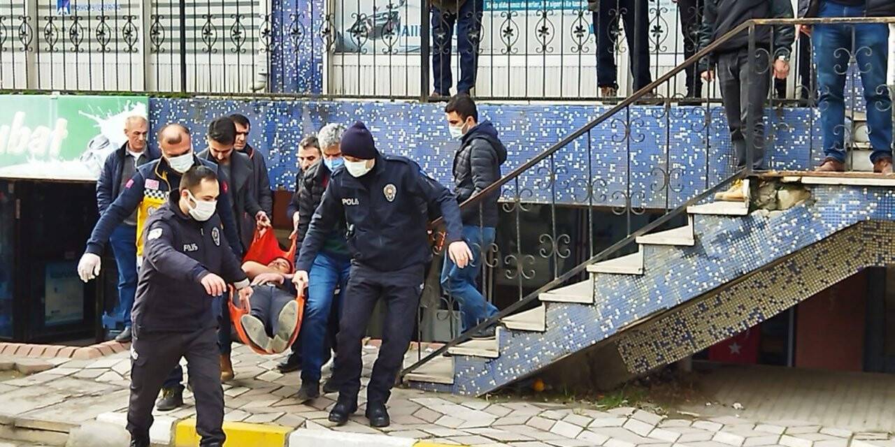 İş başında kendini vurdu, ağır yaralı olarak hastaneye kaldırıldı