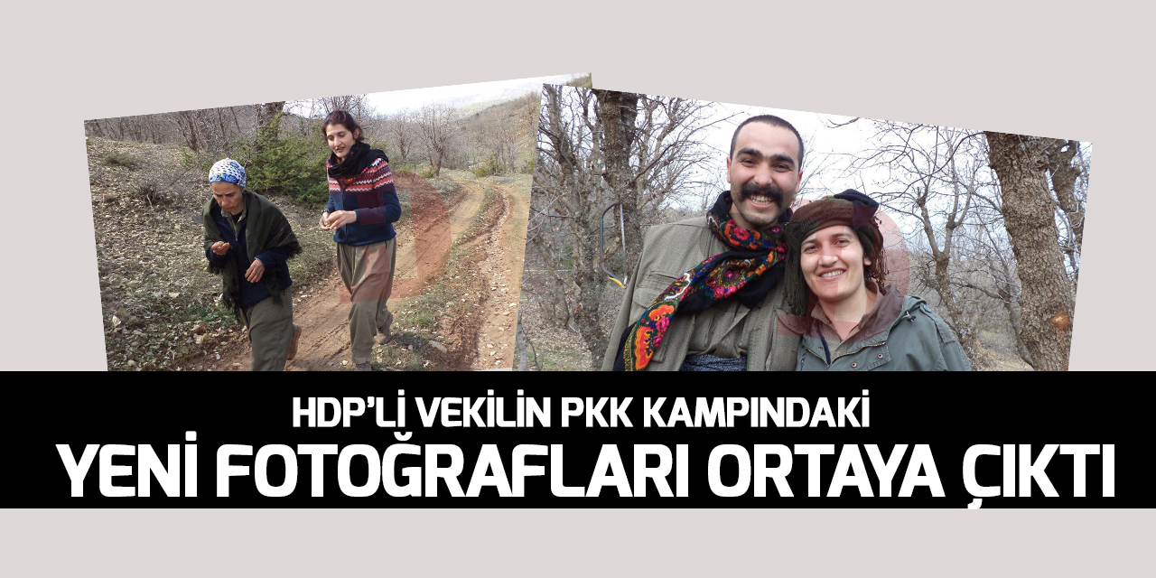 HDP'li vekil Semra Güzel'in PKK kampından yeni fotoğrafları