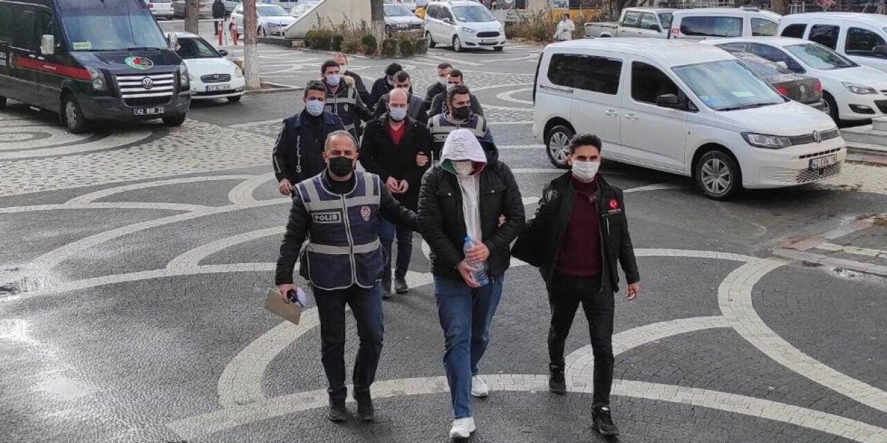Konya’da uyuşturucu sattığı tespit edilen 2 kişi tutukladı