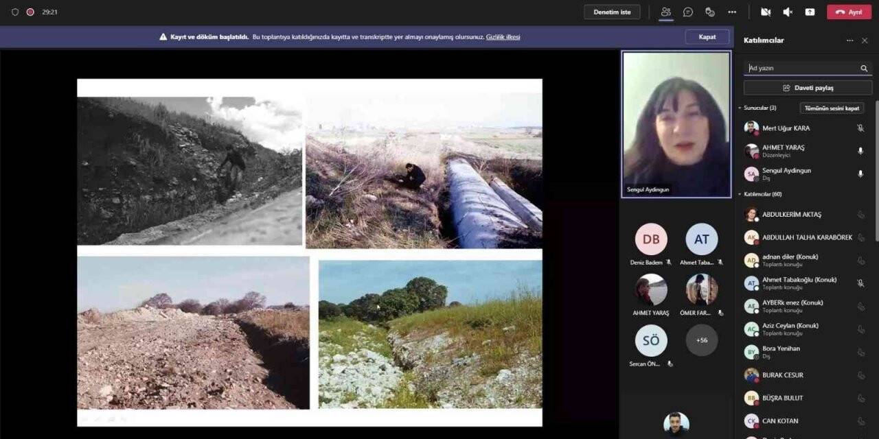 “Doğu Trakya’da Tunç ve Demir Çağlarına Ait Yeni Bulgular” konferansı gerçekleştirildi