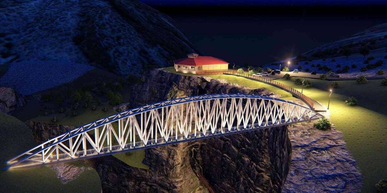 Cehennem Deresi Kanyonunun iki yakasını birleştirecek olan proje merakla bekleniyor