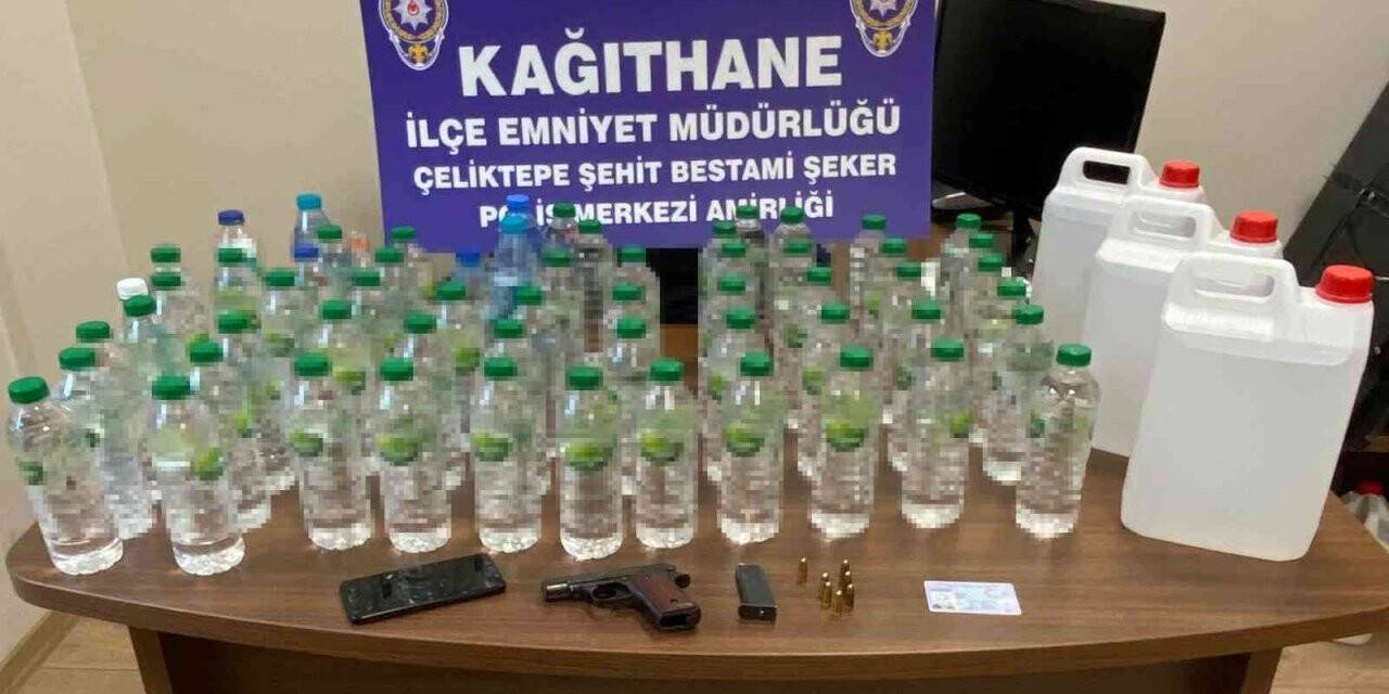 İstanbul’da sahte alkol operasyonu: Seyyar satış yapan ’Doktor’ lakaplı satıcı yakalandı