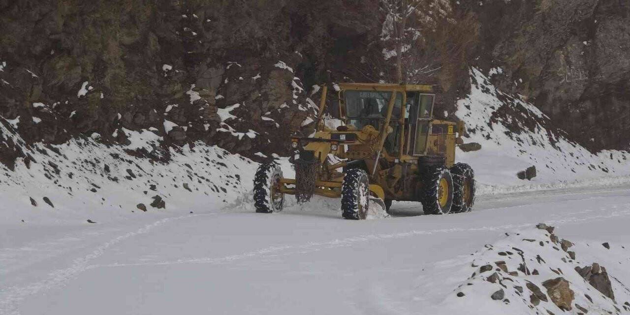 Muş’ta 55 köy yolu kar nedeniyle ulaşıma kapandı