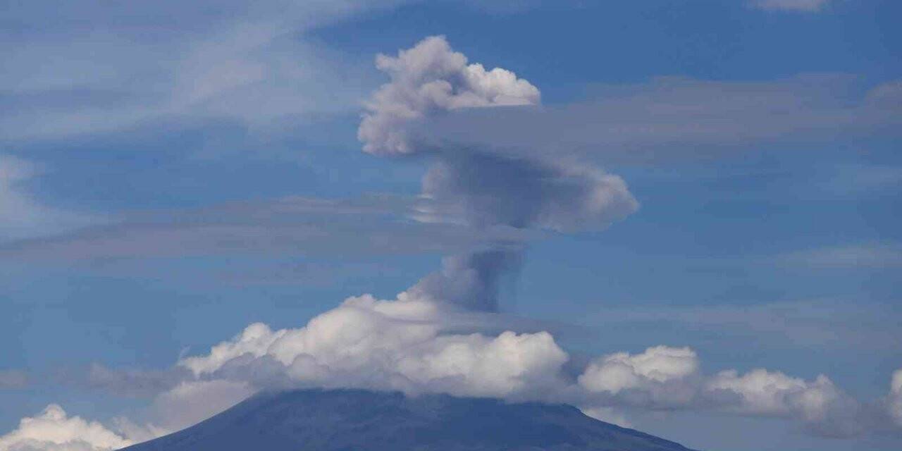 Popocatepetl Yanardağı’nda yeni patlama