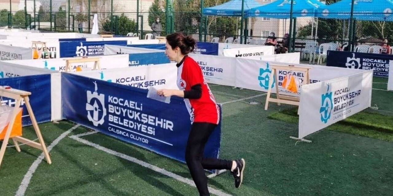 Kartepe’de oryantiring yarışı