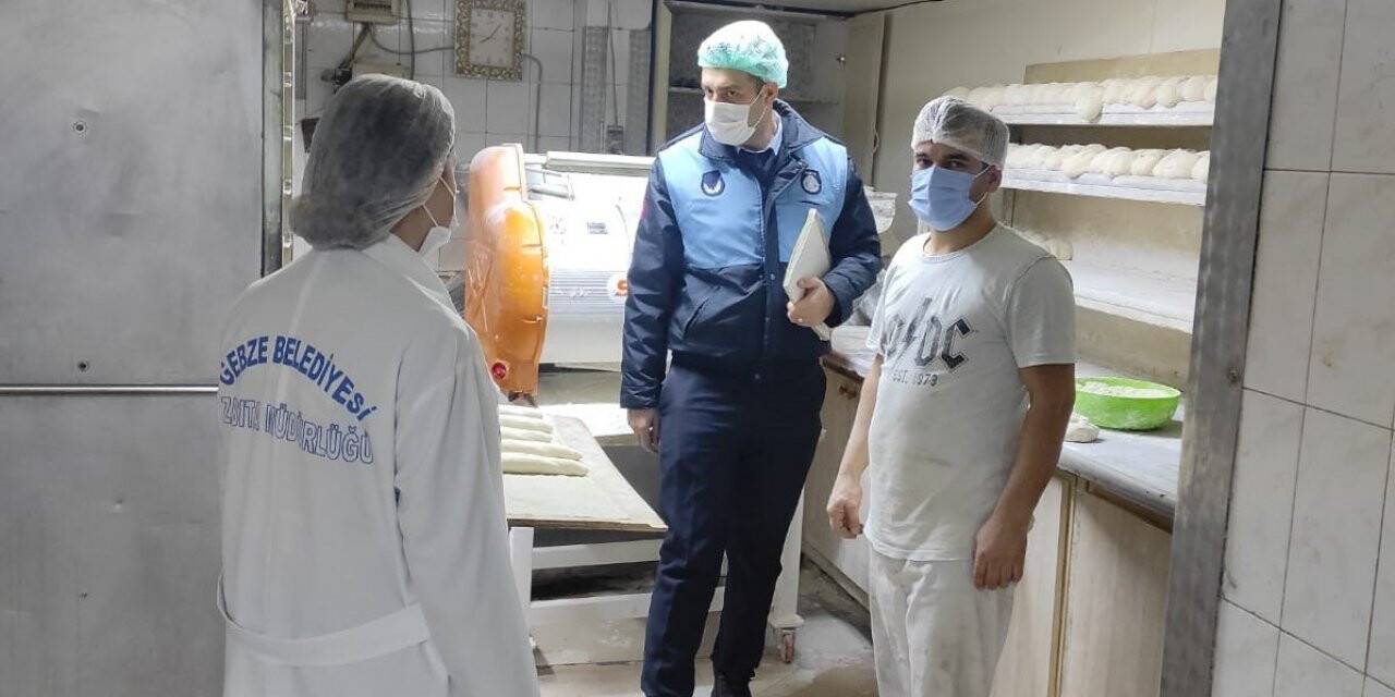Gebze’de fırınlar denetlendi