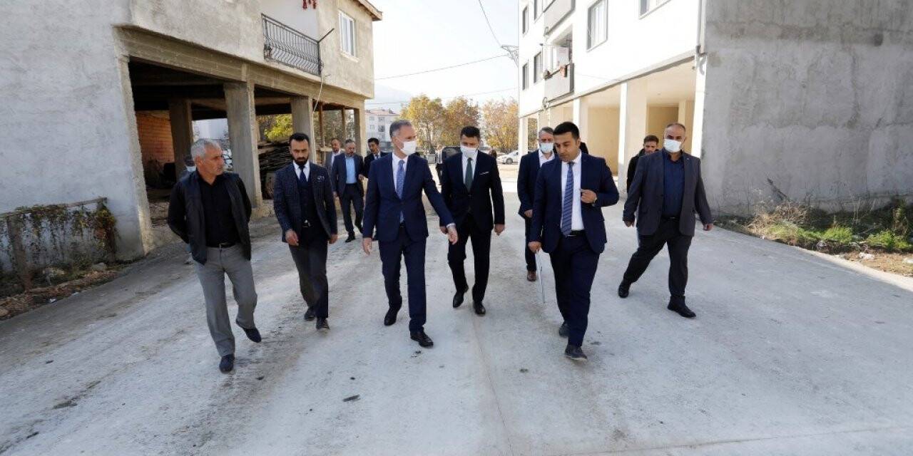 İnegöl’de 24 kilometre yol kaplaması