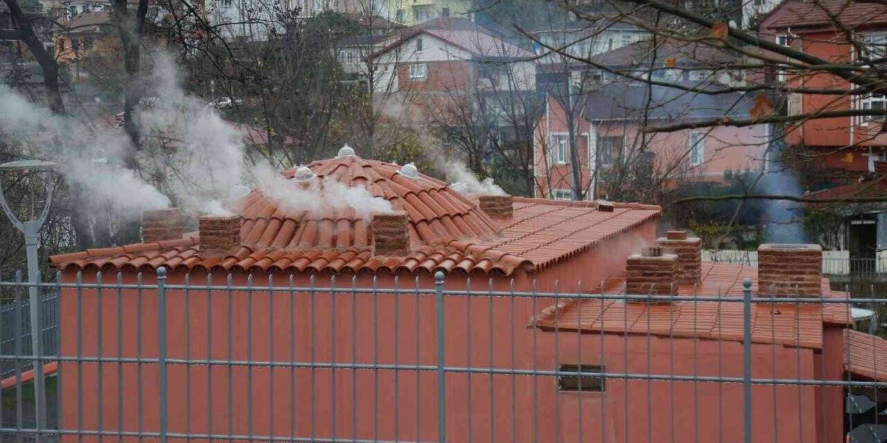 Tarihi hamamda onlarca yıl sonra yeniden sıcak su aktı
