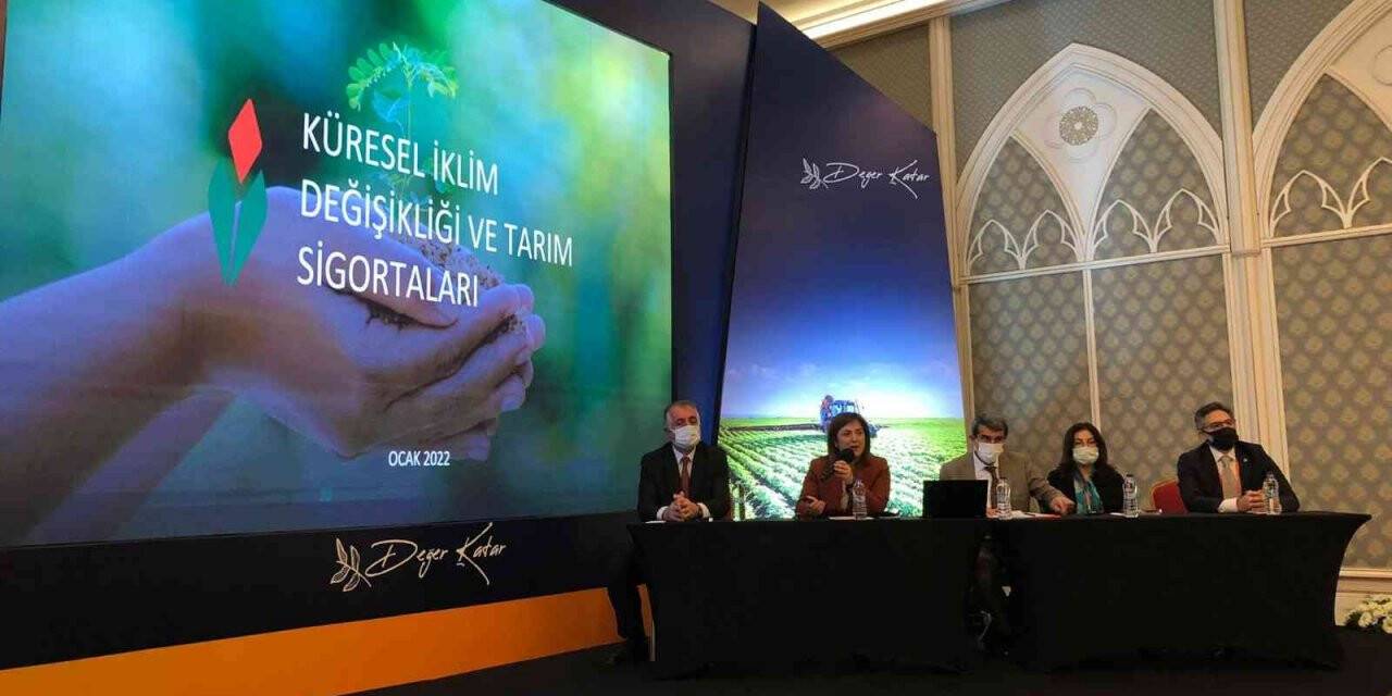 TARSİM, ‘İklim Değişikliği ve Tarım’ konulu çalıştayların değerlendirme toplantısına katıldı