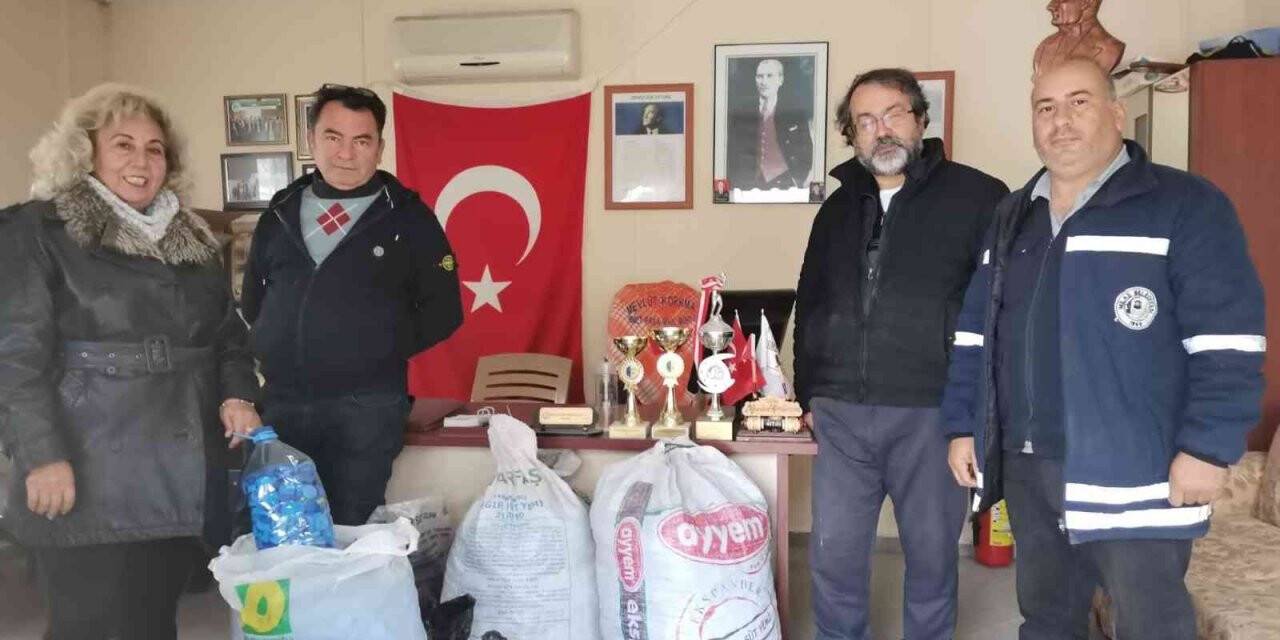 Dünya Türkleri Derneği’nin topladığı kapaklar engellilere umut oluyor