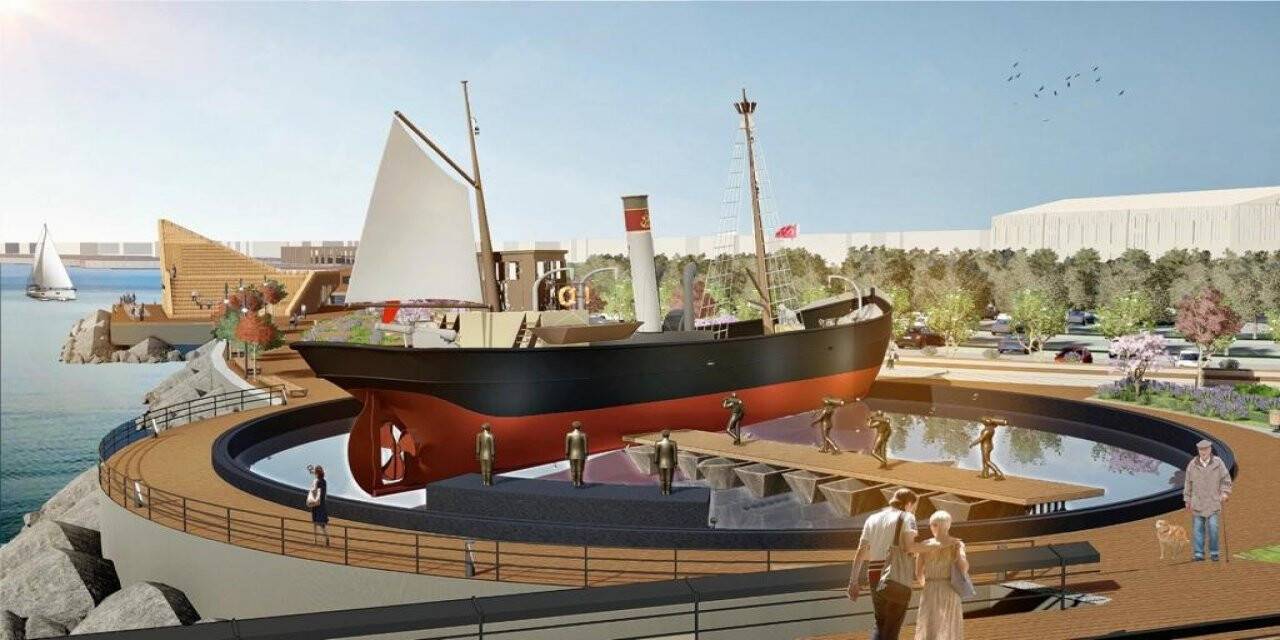 Rüsumat No:4 Gemisi yeniden hayat buluyor